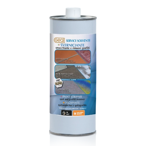 SERVICE SOLVENTE Sverniciante smacchiante rimuovi graffiti